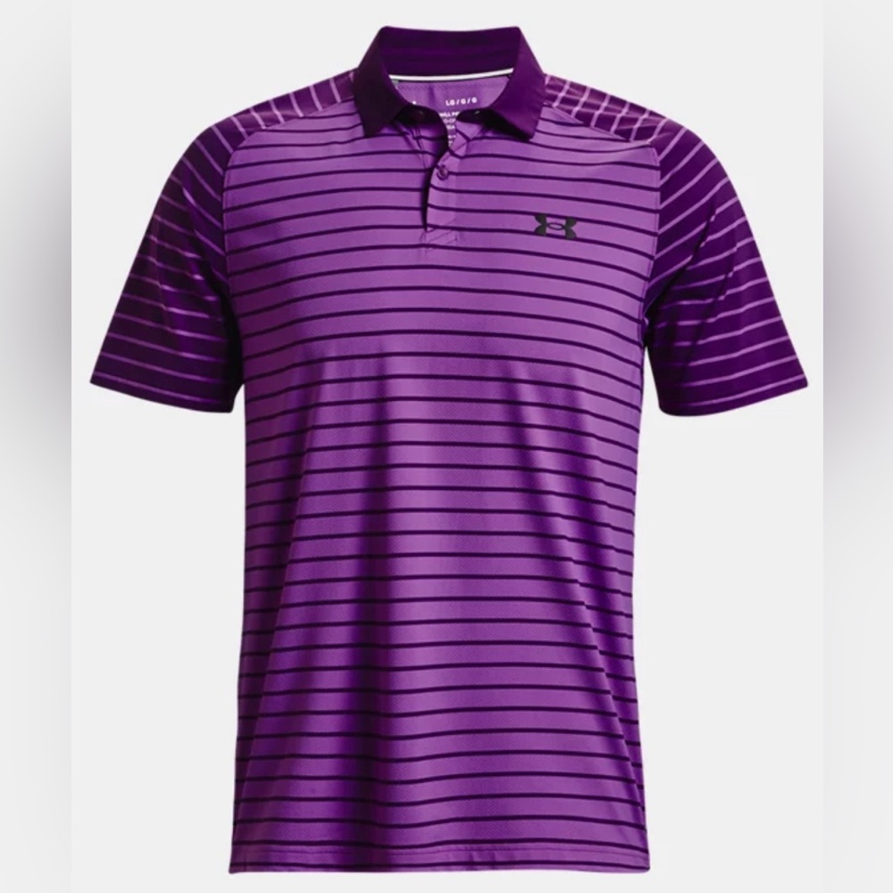 UA mens polo purple mens XL BNWT